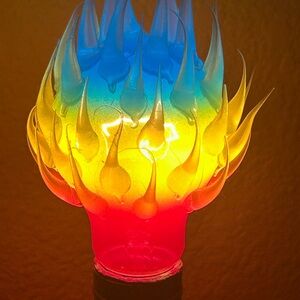 Sunbeam Mighty Bulb Rainbow Light Bulb with Silicone Spikes!